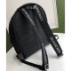 Replica Zaino in nylon stampa logo Nero Replica Zaino in nylon stampa logo Nero