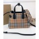 Replica piccolo striscione in nero check vintage