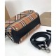 Replica piccolo striscione in nero check vintage