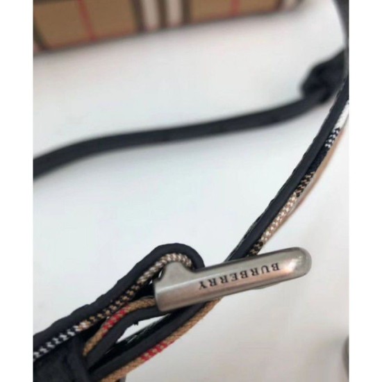 Replica piccolo striscione in nero check vintage