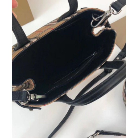 Replica piccolo striscione in nero check vintage