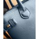 Replica Borsa media a quadri House Check Blu scuro