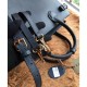 Replica Borsa media a quadri House Check Blu scuro