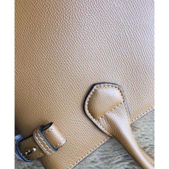 Replica Medium Banner House Check Tote Coffee
