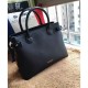 Replica Borsa media a quadri House Check nera