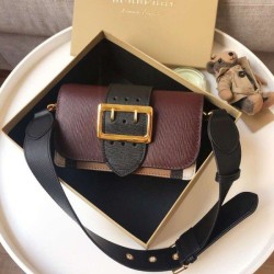 Replica Hampshire Borsa a tracolla a quadri vintage A24581 Bordeaux