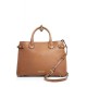 Replica Medium Banner House Check Tote Coffee