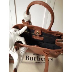 Replica Banner House Check Tote Borse Marrone