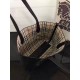 Replica Haymarket Check Reversible Tote Borse Nero