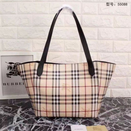 Replica Haymarket Check Tote Borse 55088 Nero