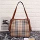 Replica Haymarket Check Tote Borse 8886 Marrone