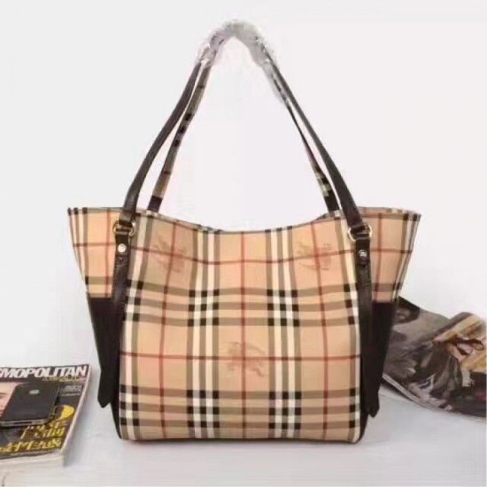 Replica Haymarket House Check Tote Borse Caffè Replica Haymarket House Check Tote Borse Caffè