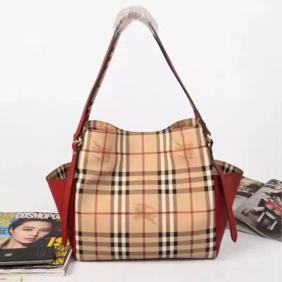 Replica Haymarket House Check Tote Borse Chiaretto