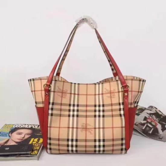 Replica Haymarket House Check Tote Borse Chiaretto