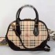 Replica Haymarket House Check Tote Borse Nero