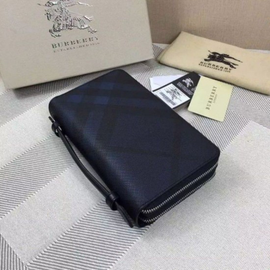 Replica House Check Cluth Uomo Borse B3998 Blu