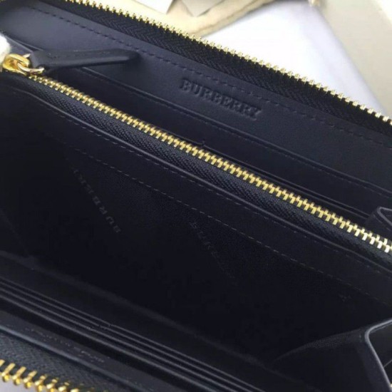 Replica House Check Portafoglio B8849 Nero