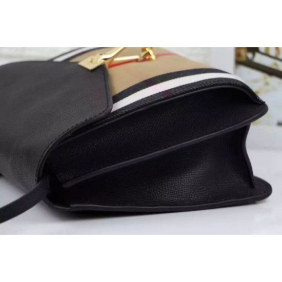 Replica Macken House Check Crossbody Borse Nero