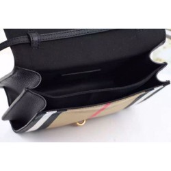 Replica Macken House Check Crossbody Borse Nero