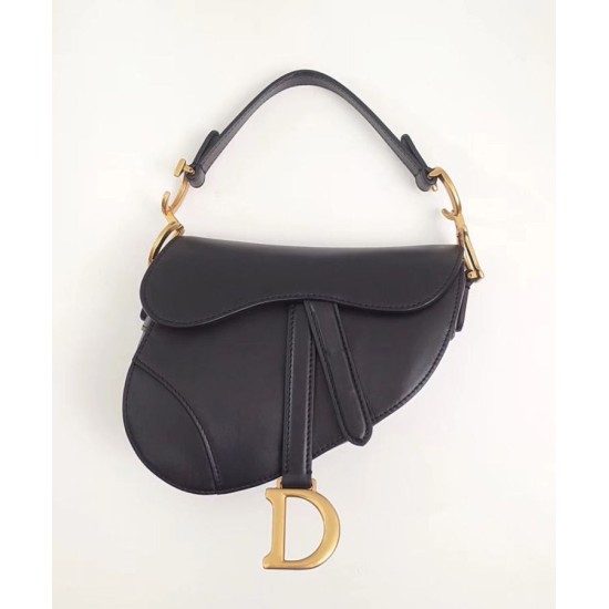 Replica Borsa da Saddle Christian Dior M0446 Nero