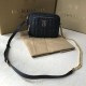 Replica Burberry Borsa per fotocamera trapuntata piccola nera