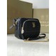 Replica Burberry Borsa per fotocamera trapuntata piccola nera