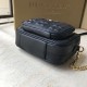 Replica Burberry Borsa per fotocamera trapuntata piccola nera