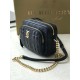 Replica Burberry Borsa per fotocamera trapuntata piccola nera