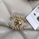 Replica Borsa Large 19 in lana tweed con patta AS1161 AS1160 Beige Replica Borsa Large 19 in lana tweed con patta AS1161 AS1160 Beige