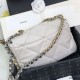 Replica Borsa Large 19 in lana tweed con patta AS1161 AS1160 Beige Replica Borsa Large 19 in lana tweed con patta AS1161 AS1160 Beige