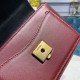 Replica Borsa a tracolla Satchel Sharp XS Balenciaga Bordeaux
