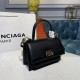 Replica Borsa a tracolla Balenciaga Sharp XS Satchel nera Replica Borsa a tracolla Balenciaga Sharp XS Satchel nera