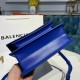 Replica Borsa a tracolla Balenciaga Sharp XS Satchel blu Replica Borsa a tracolla Balenciaga Sharp XS Satchel blu