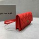 Replica Marsupio Balenciaga Sharp XS Rosso