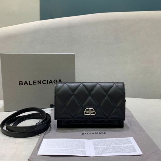 Replica Marsupio Balenciaga Sharp XS nero