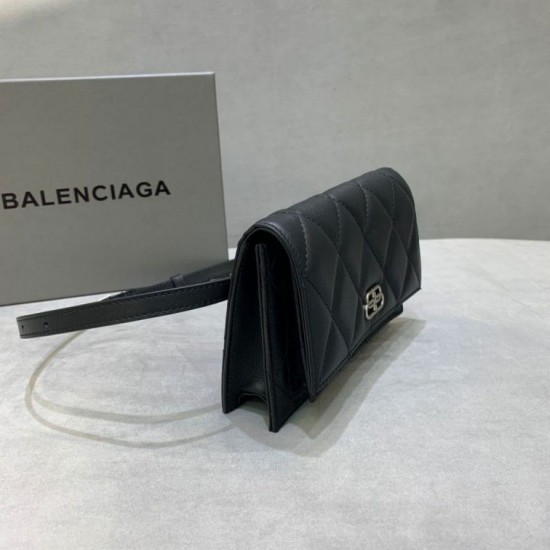 Replica Marsupio Balenciaga Sharp XS nero