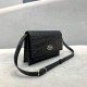 Replica Balenciaga Sharp XS Marsupio vitello lucida goffrata coccodrillo