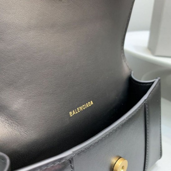 Replica Balenciaga Hourglass Beltbag Nero