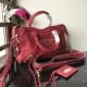 Replica Borse Balenciaga Classic Metallic Edge City agnello