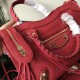 Replica Borse Balenciaga Classic Metallic Edge City agnello