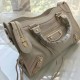 Replica Borsa agnello City Edge classica metallizzata Balenciaga