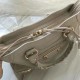 Replica Borsa agnello City Edge classica metallizzata Balenciaga