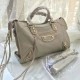 Replica Borsa agnello City Edge classica metallizzata Balenciaga