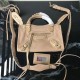 Replica Borsa Balenciaga Classic Metallic Edge City agnello Albicocca