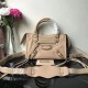 Replica Borsa Balenciaga Classic Metallic Edge City agnello Albicocca