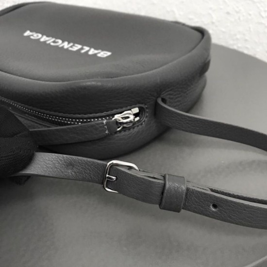 Replica Borsa per fotocamera piccola Balenciaga Everyday liscia vitello nera