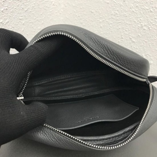 Replica Borsa per fotocamera piccola Balenciaga Everyday liscia vitello nera