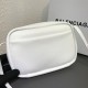 Replica Borsa piccola per fotocamera Balenciaga Everyday liscia vitello beige