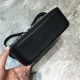 Replica Borsa per fotocamera piccola Balenciaga Everyday Pelle di vitello pieno fiore nera