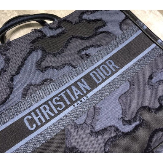 Replica Christian Dior Oversize Book Shopping Borse Blu scuro